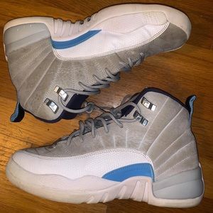 Retro 12s "Grey UniversityBlue"